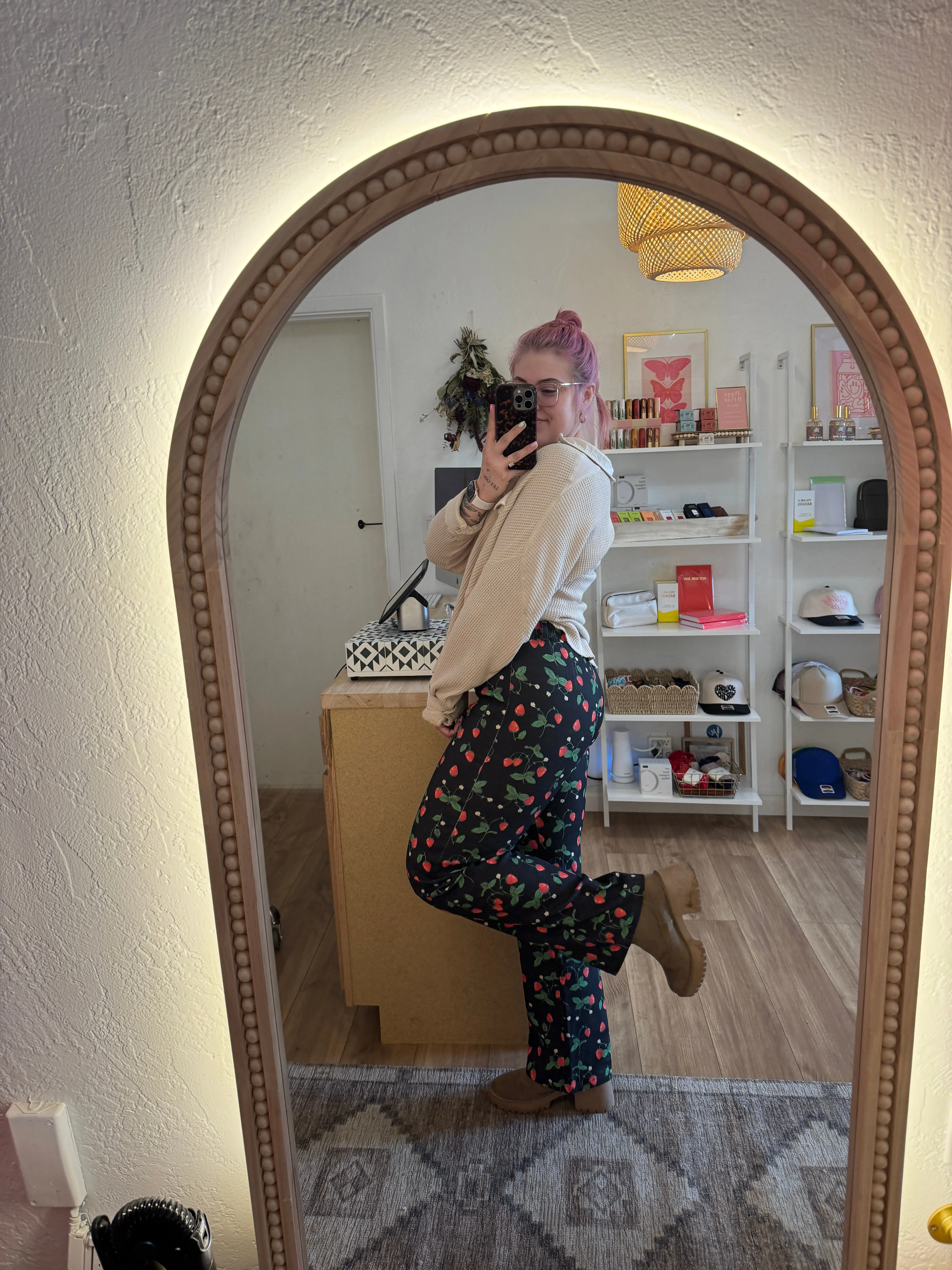 Strawberry Shortcake Straight Leg Jeans