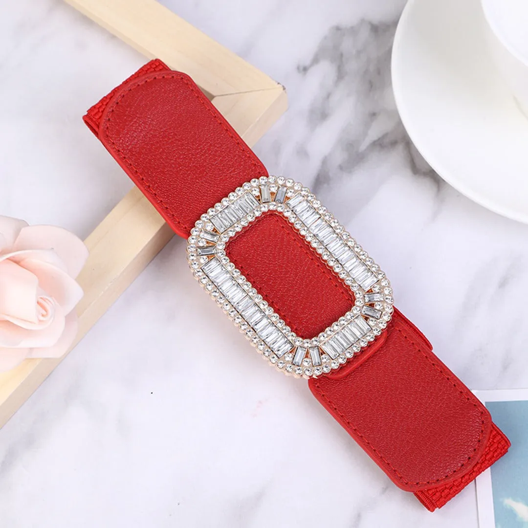 Stylish Diamante Belt