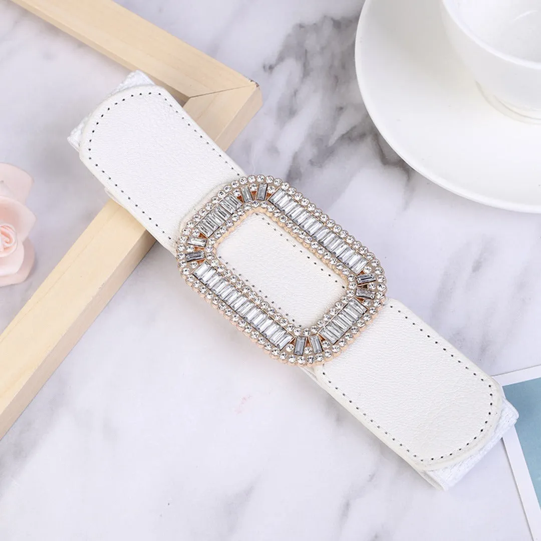 Stylish Diamante Belt