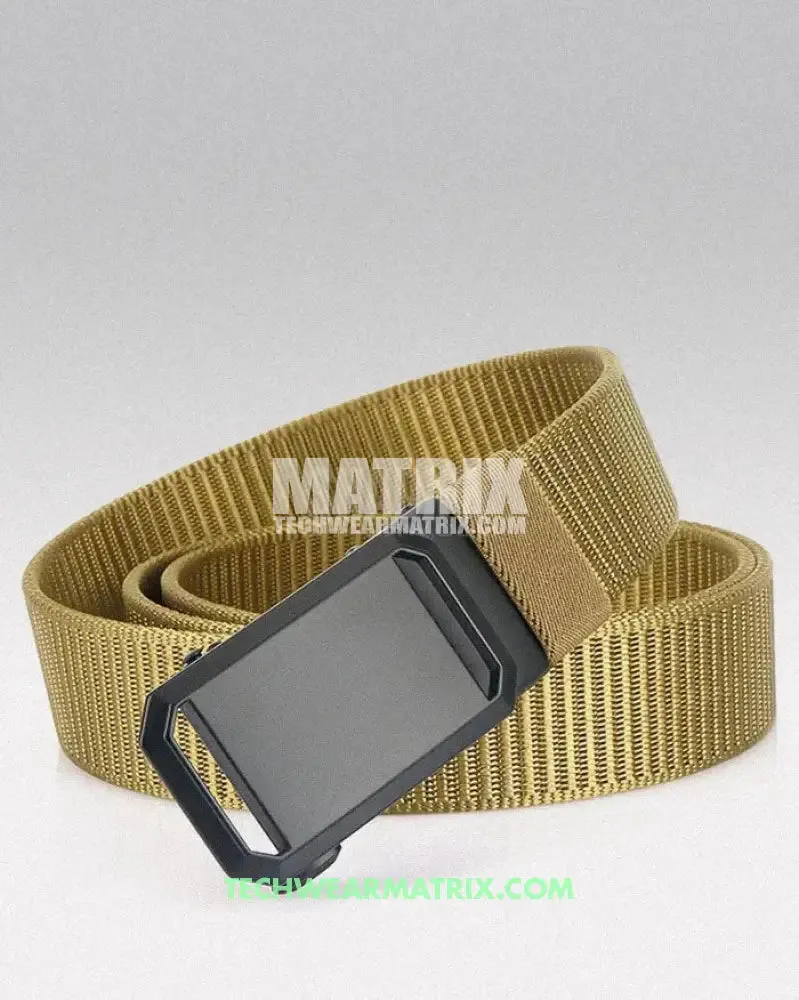 Stylish Minimalist Tactical Belt for