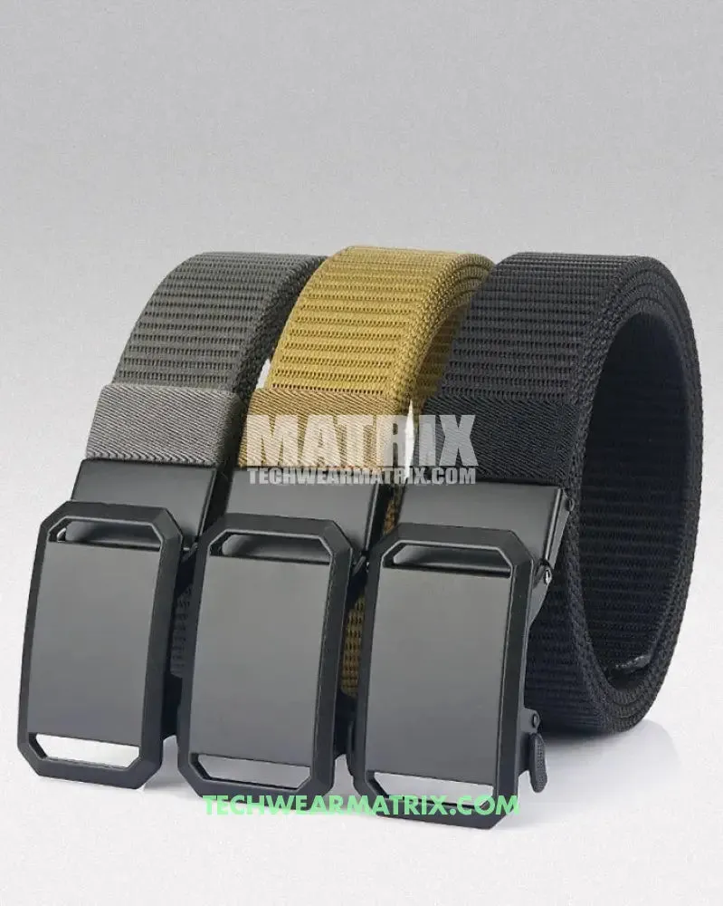 Stylish Minimalist Tactical Belt for