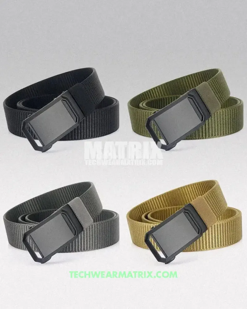 Stylish Minimalist Tactical Belt for