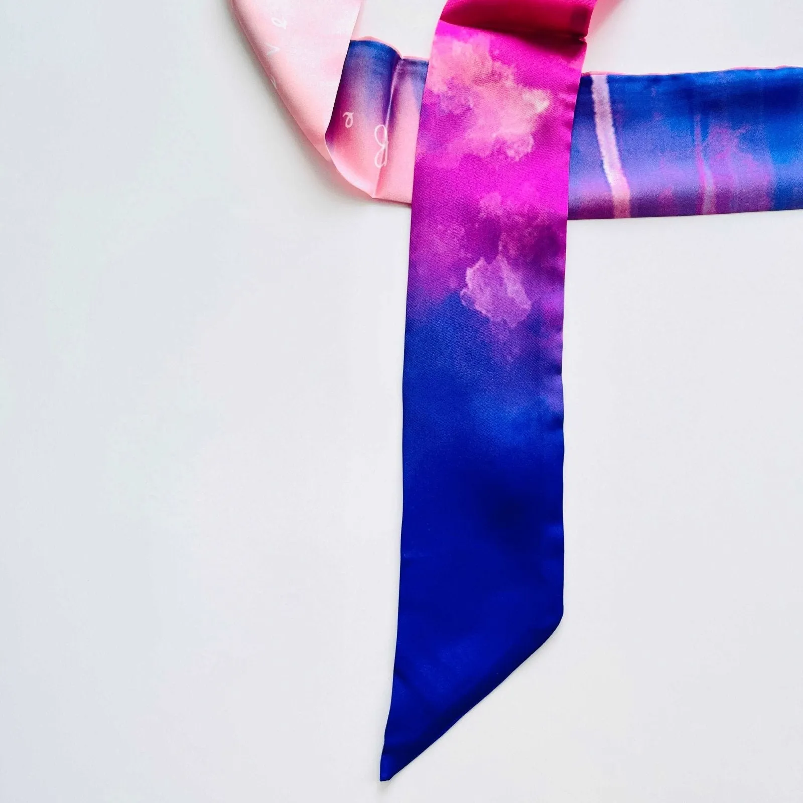 Sunset Glow Skinny Scarf