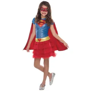 Supergirl Sequin Tutu Costume Size S