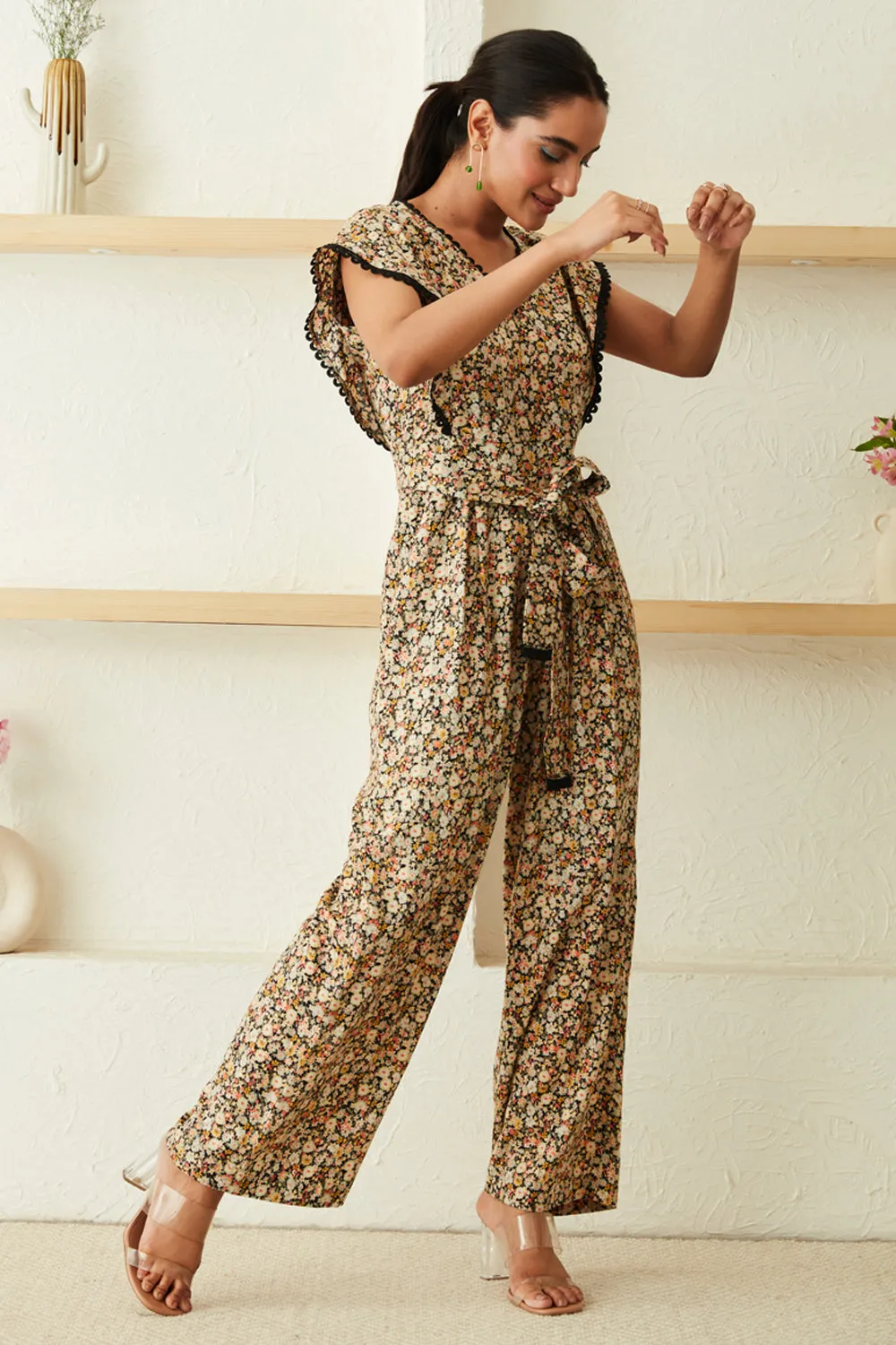 Sutton Wide Leg Jumpsuit