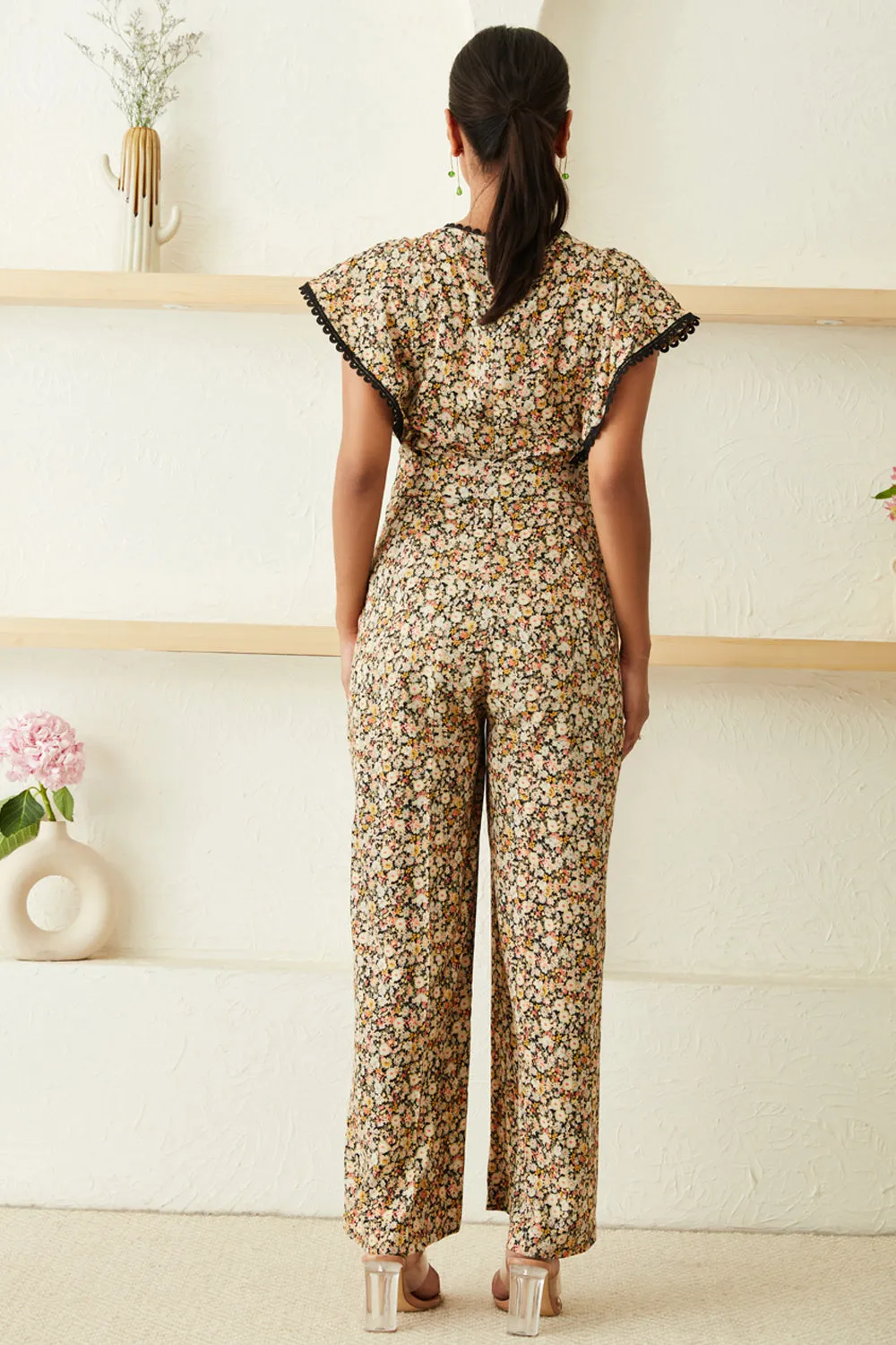 Sutton Wide Leg Jumpsuit