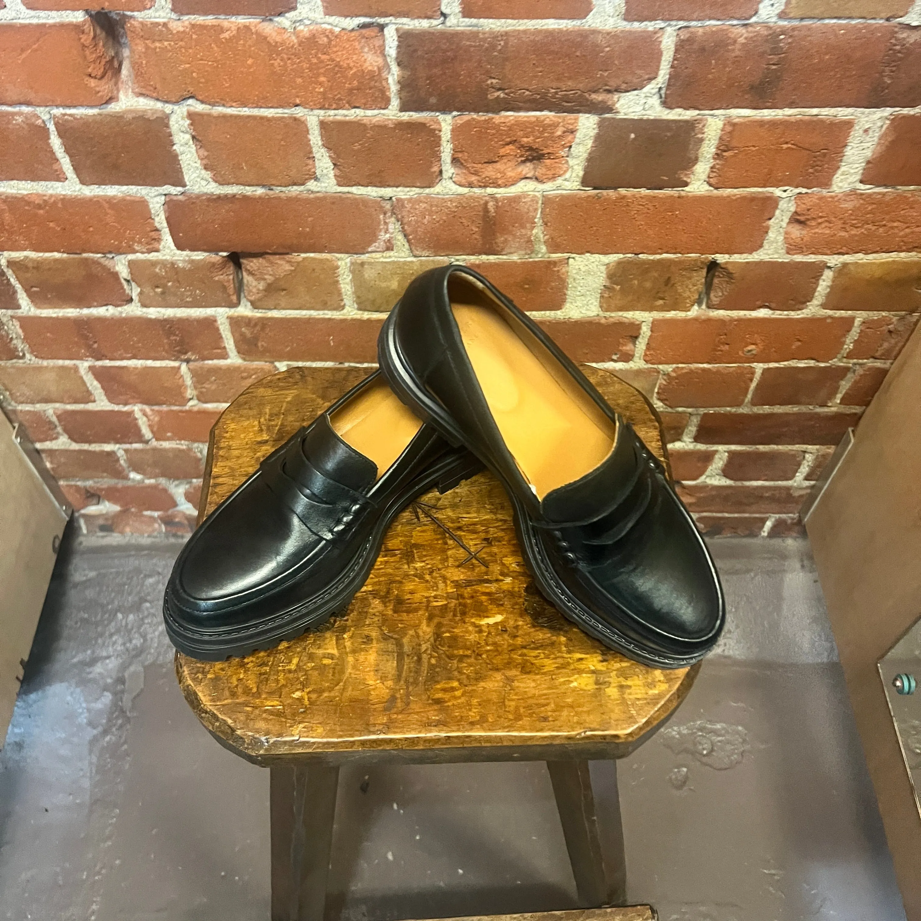 SZEANE leather loafers 40