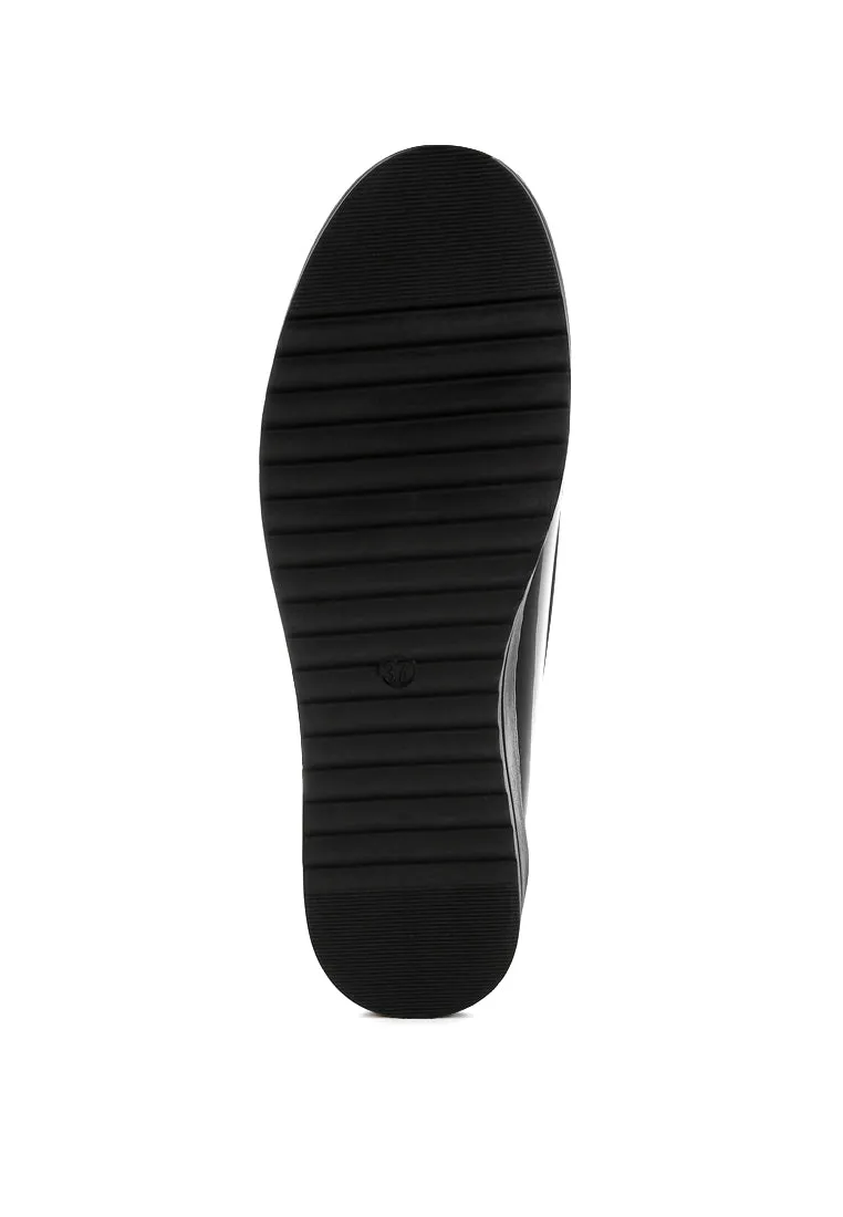 Tassel Detail Flatform Loafers


 By RAG