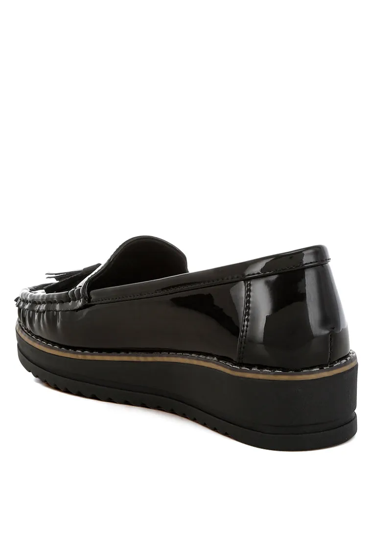 Tassel Detail Flatform Loafers


 By RAG
