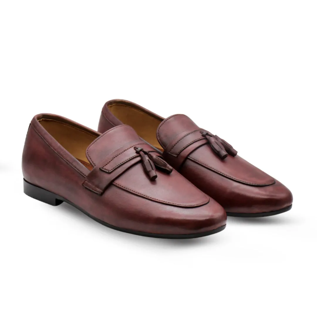Tassel Loafers︱Royele Leather