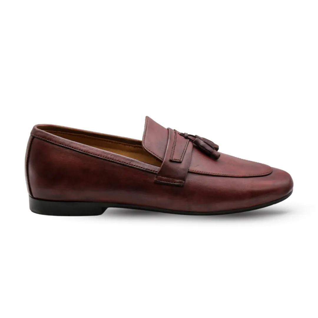 Tassel Loafers︱Royele Leather