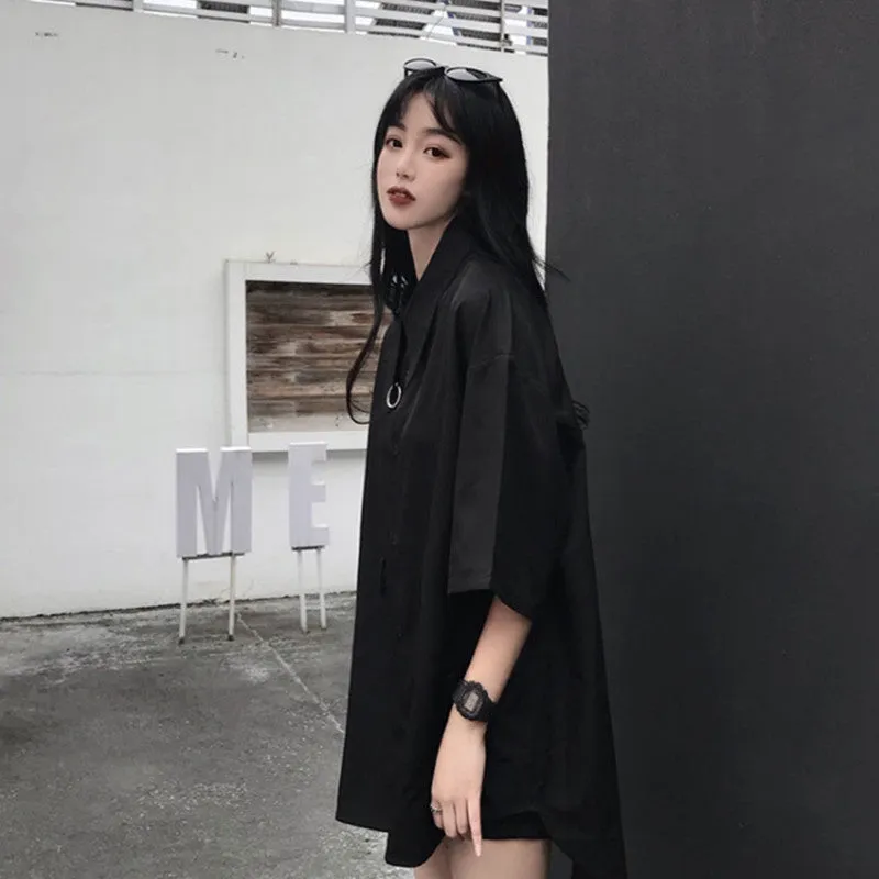 [@tehtnica] "BLACK" SHIRT WITH BELT BAG K070201