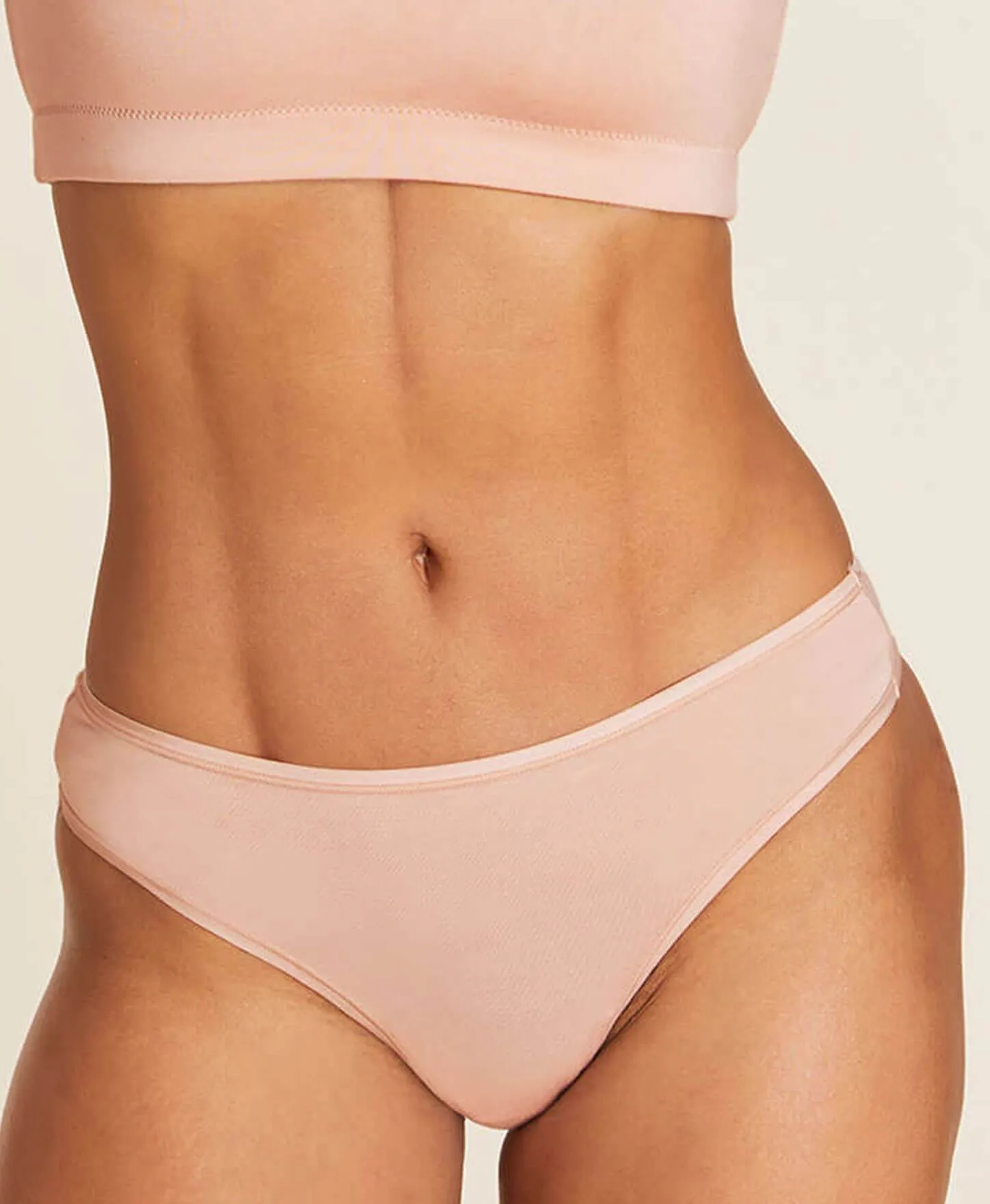 The Bikini Panty - Bamboo Jersey - Blush