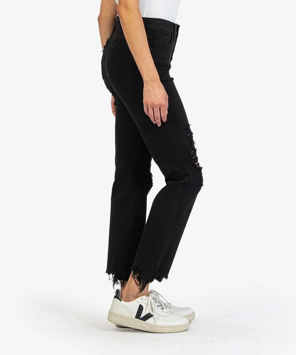 The Reese Exposed Buttons Straight Leg - Volition