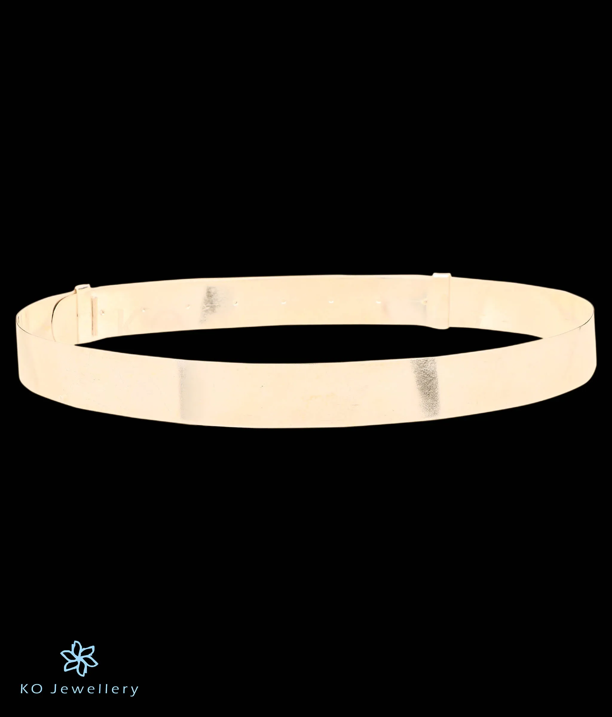 The Shine Silver Waist belt (Bright Silver)