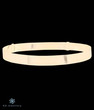 The Shine Silver Waist belt (Bright Silver)