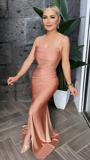TIMELESS COPPER DRESS