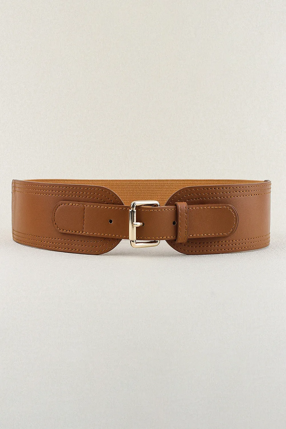 Top it Off Elastic Wide Belt
