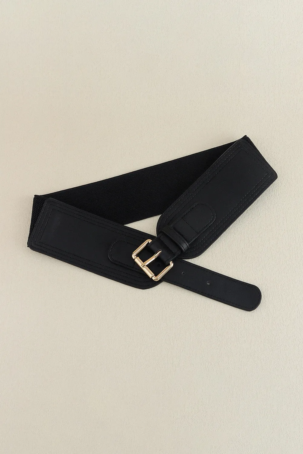 Top it Off Elastic Wide Belt