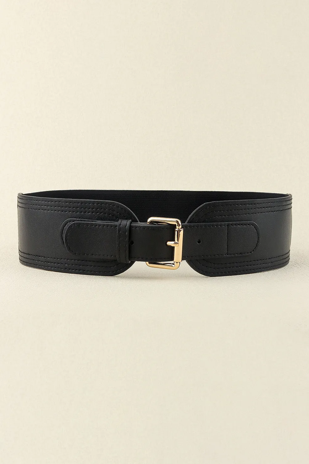 Top it Off Elastic Wide Belt