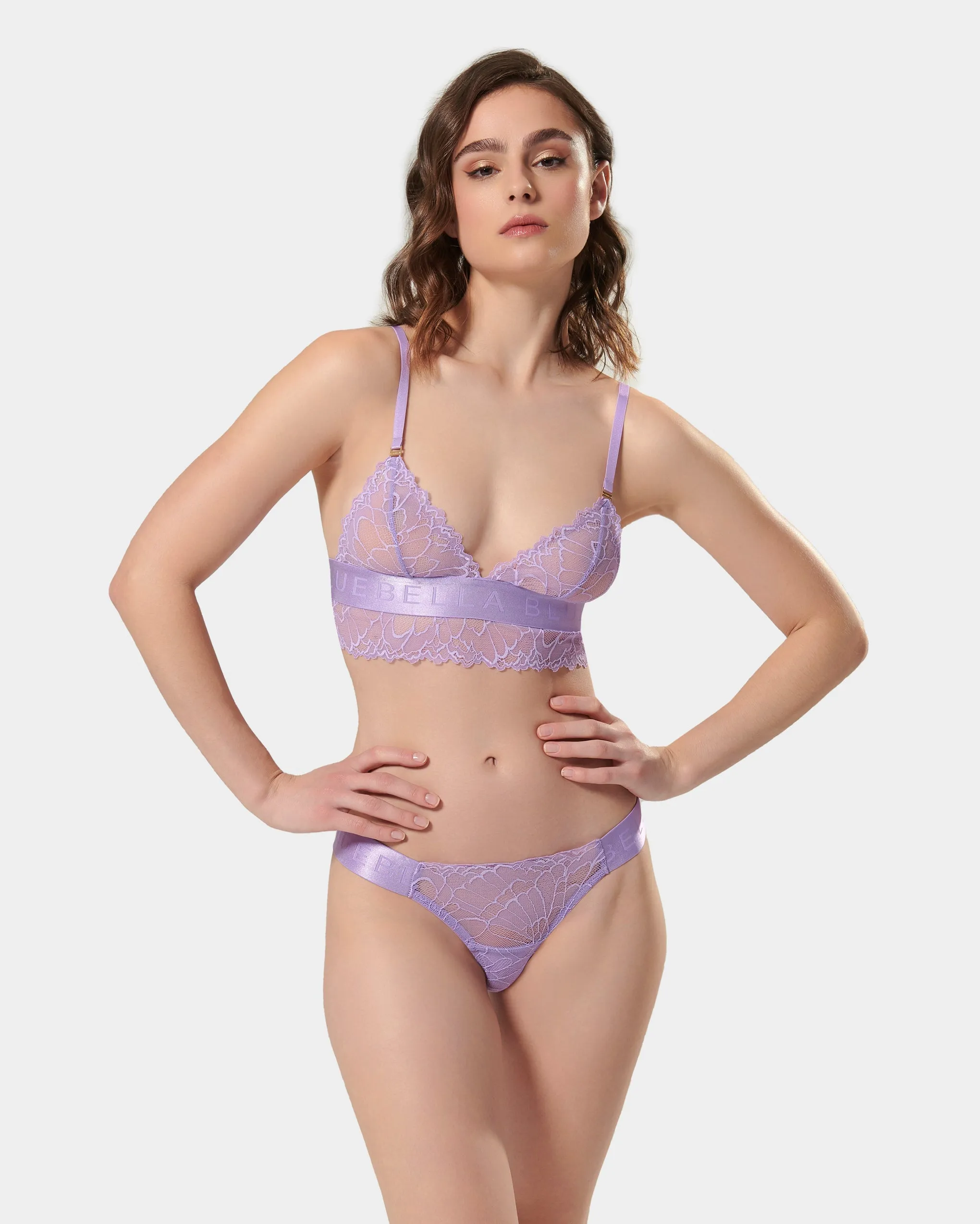 Tori Panty Purple Rose