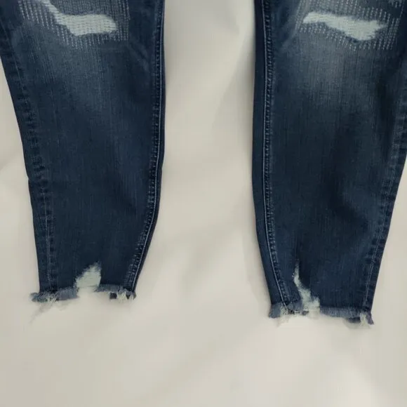 Torrid Jeans Bombshell Skinny Distressed High Rise Plus Size 20 R New NWT