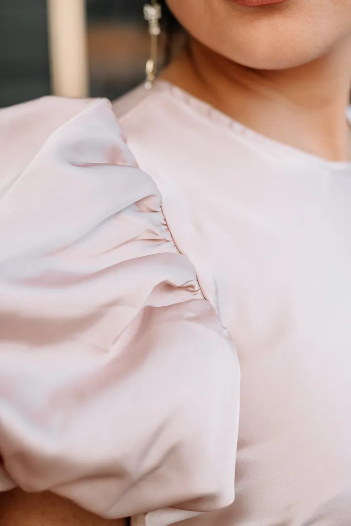 Totally Timeless Satin Mini Dress