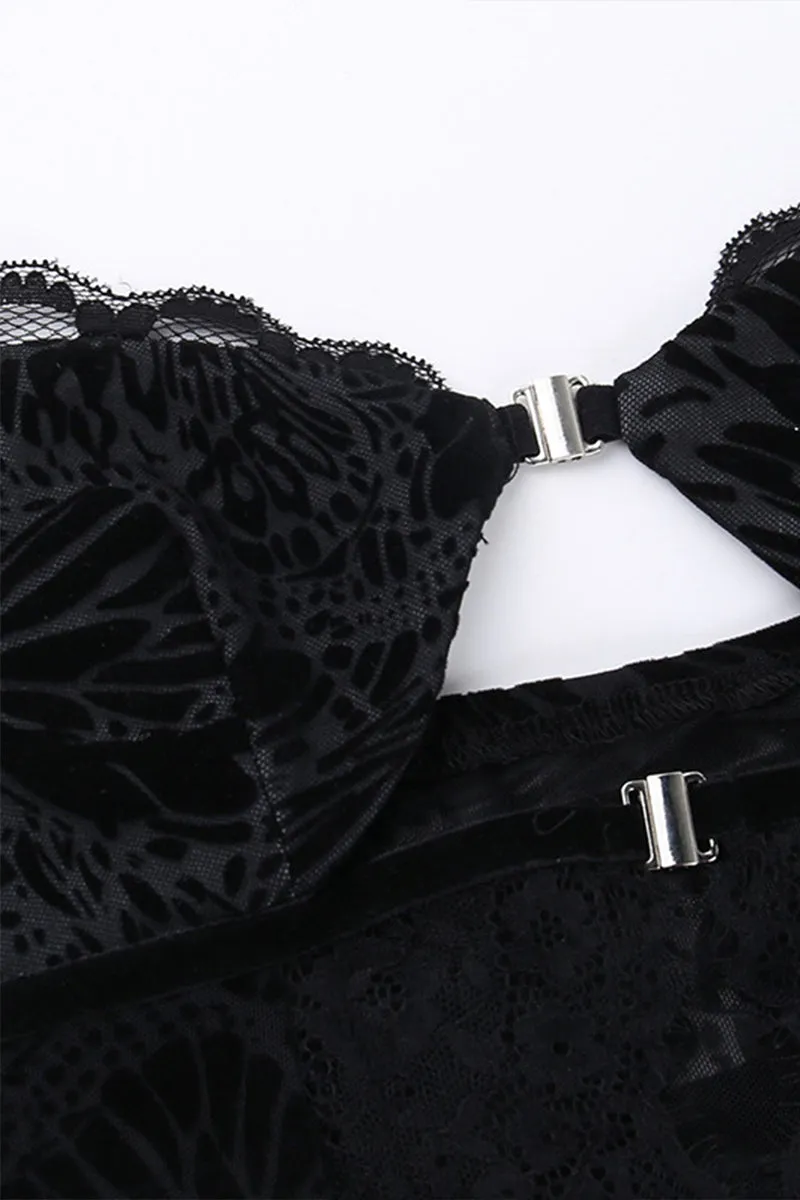 TR3132 Lace Cutout Tank Top