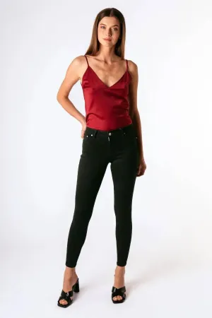 Tractr Nina High Waist Skinny Jean