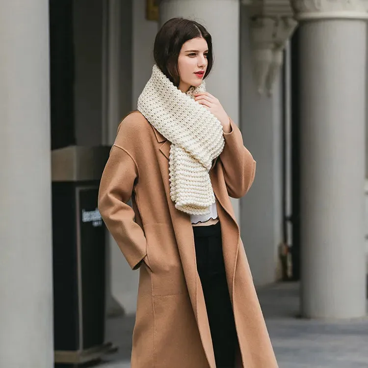 Trendy Thick Wool Scarf