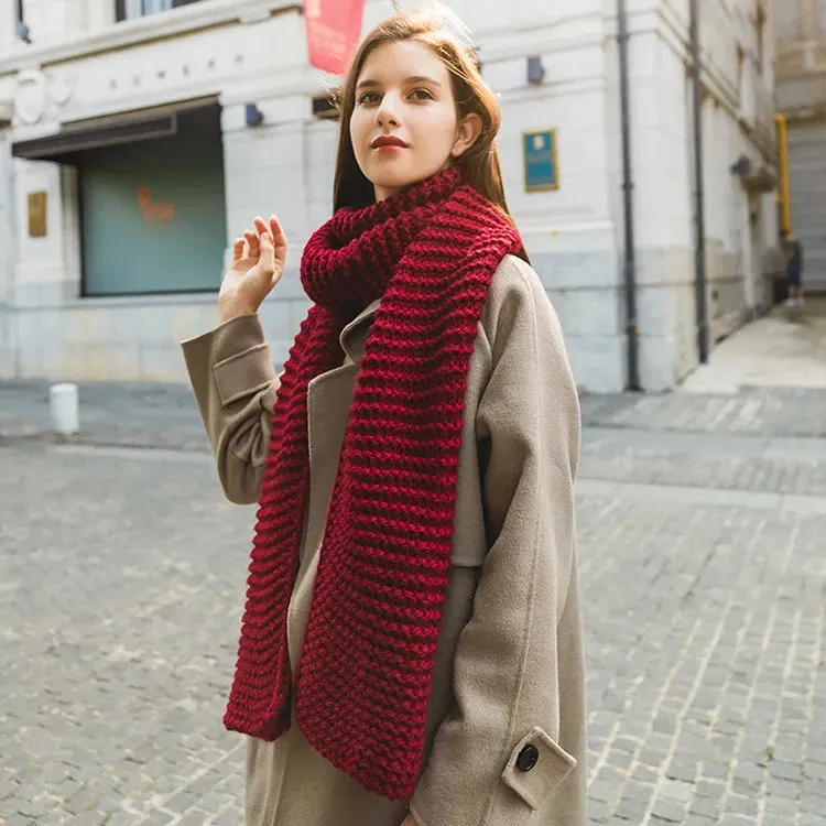 Trendy Thick Wool Scarf