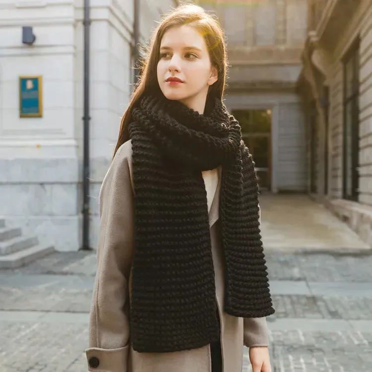 Trendy Thick Wool Scarf
