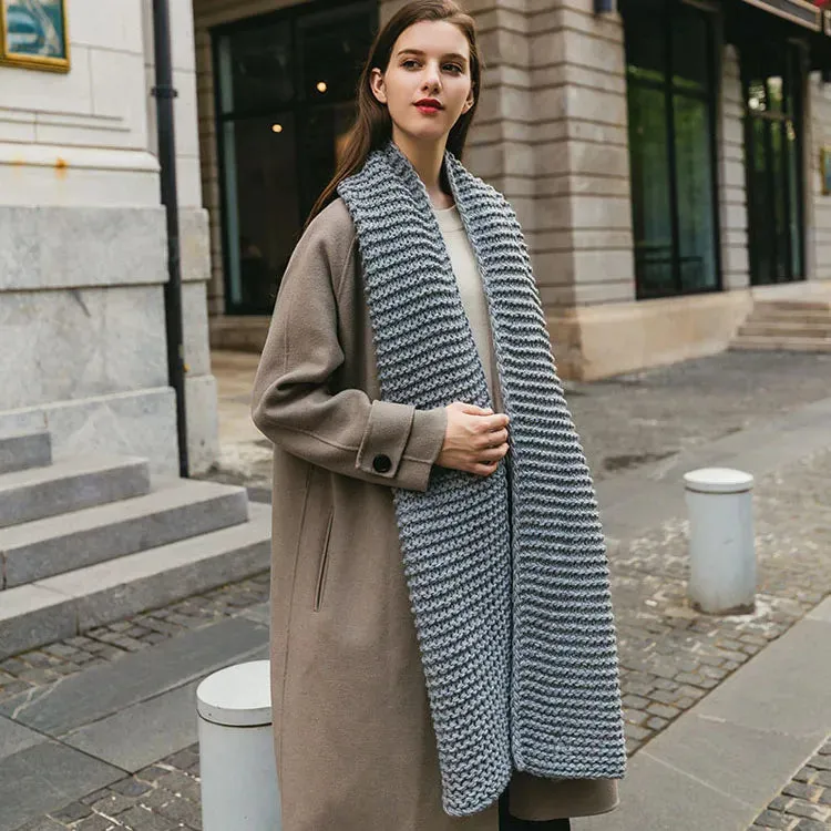 Trendy Thick Wool Scarf