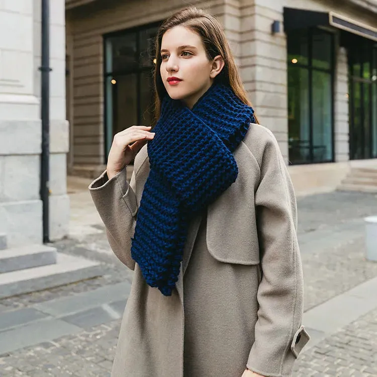 Trendy Thick Wool Scarf