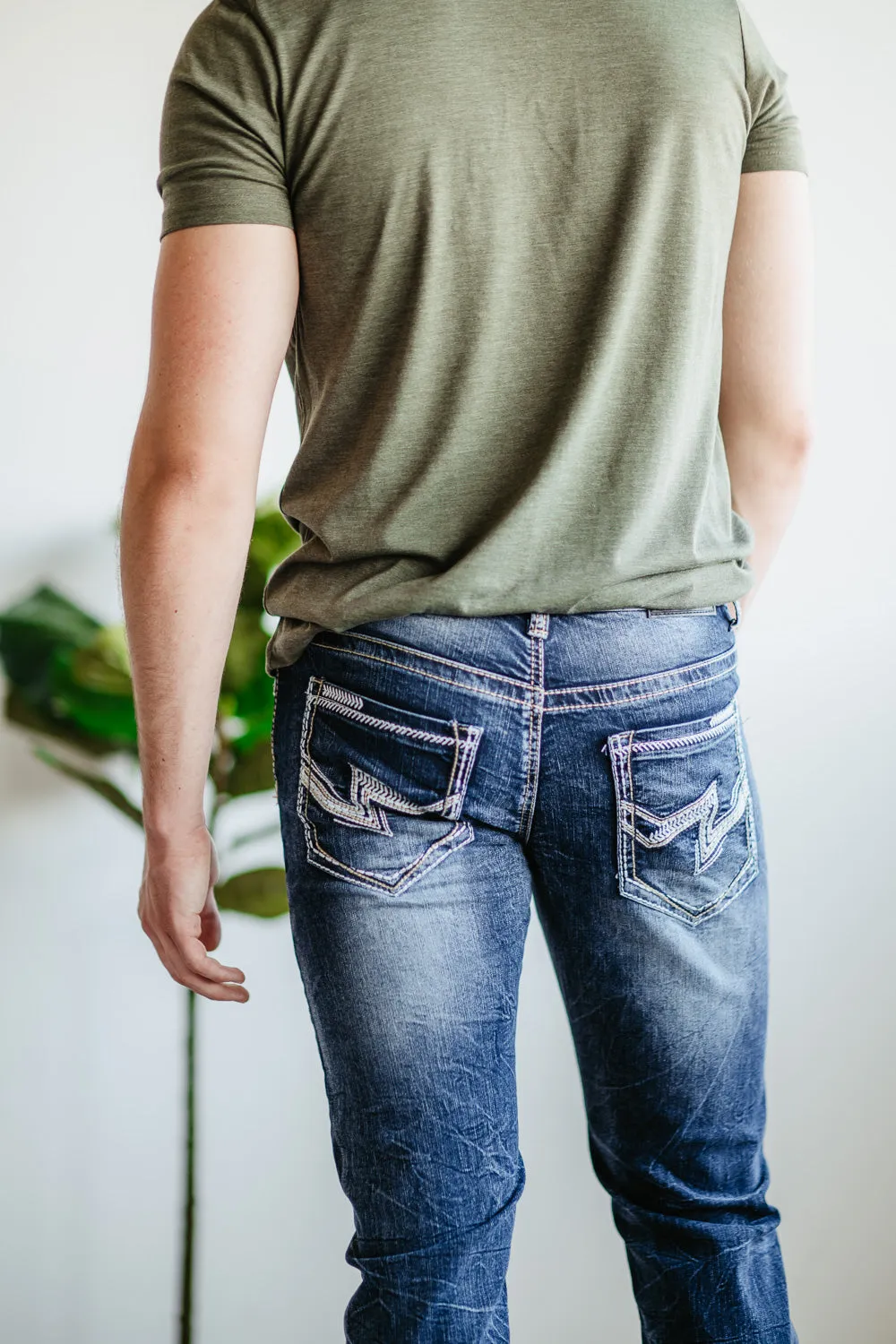 True Luck Jefferson Straight Jeans for Men | TL18350006