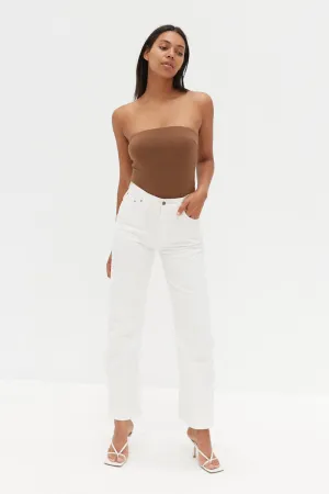 Tube Bodysuit - Chocolate