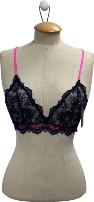 Understatement Blue Lace Triangle Bralette UK M