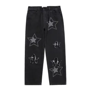 Urban Star Graphic Straight Leg Jeans