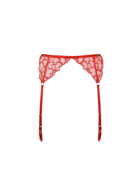 Valentina Suspender - Red -