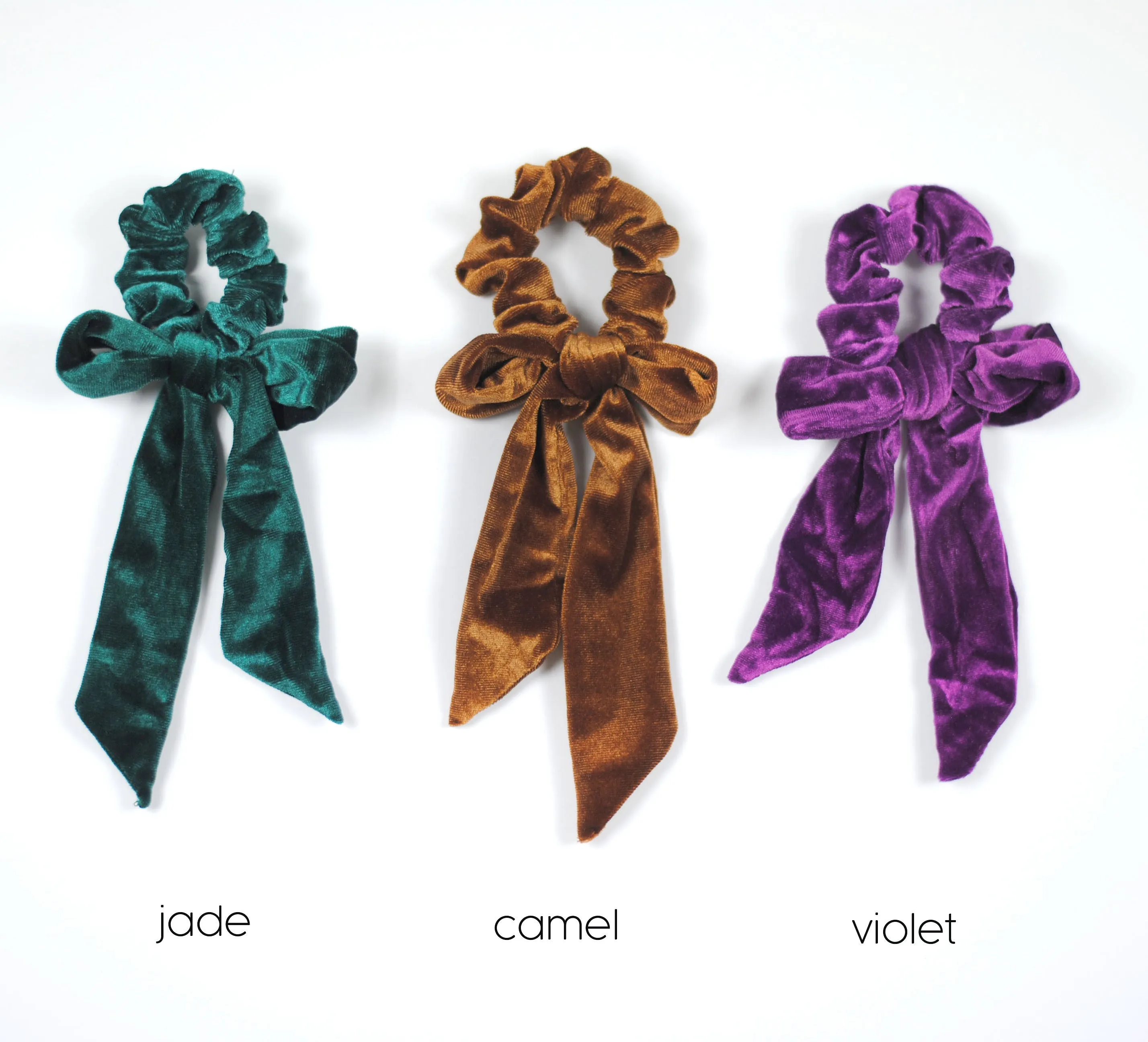 Velvet Hair Scarf Scrunchies 9 Colors