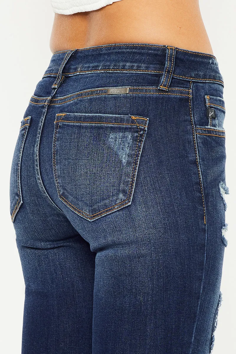Vienna Mid Rise Super Skinny Jeans
