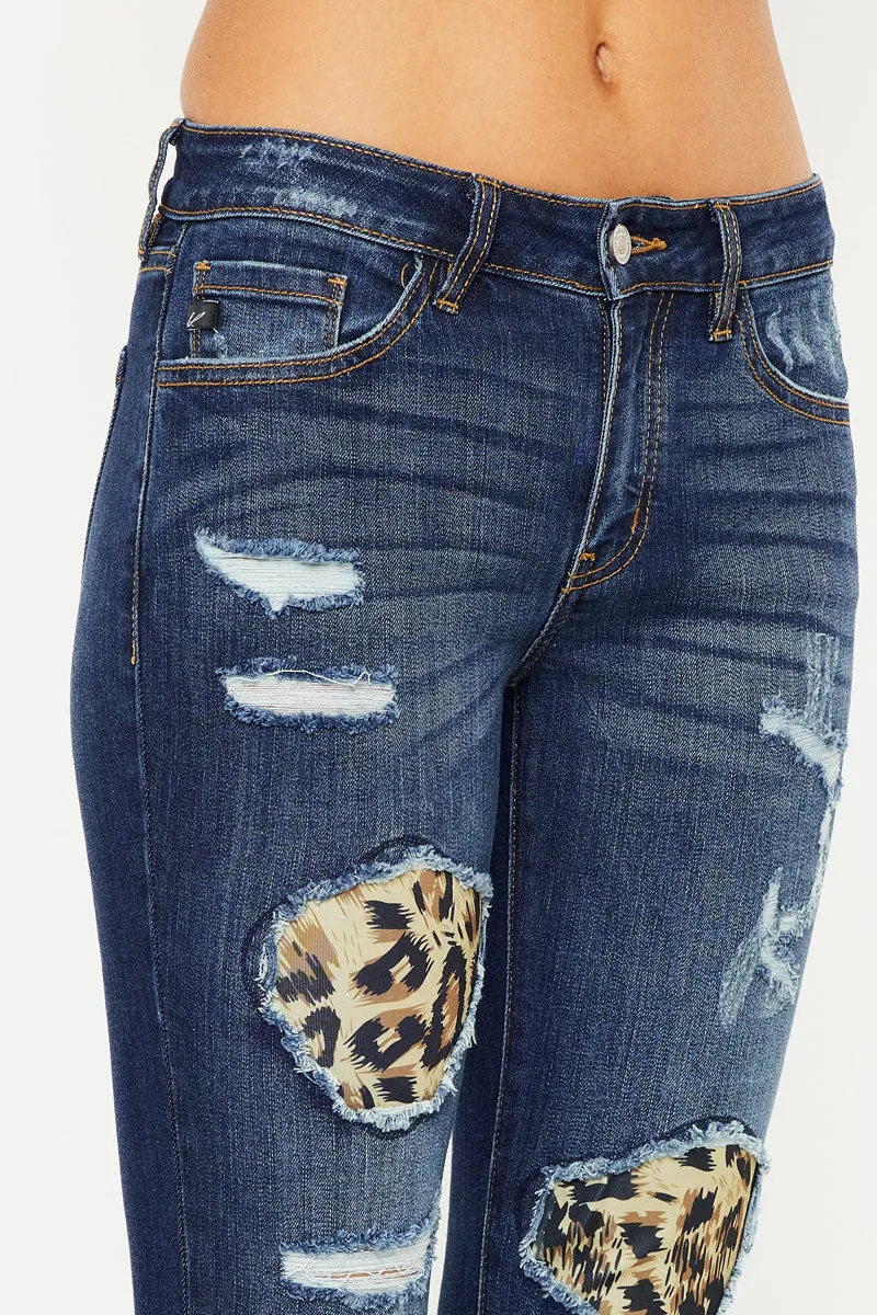 Vienna Mid Rise Super Skinny Jeans