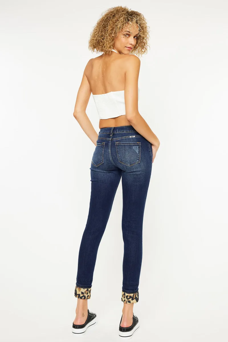 Vienna Mid Rise Super Skinny Jeans