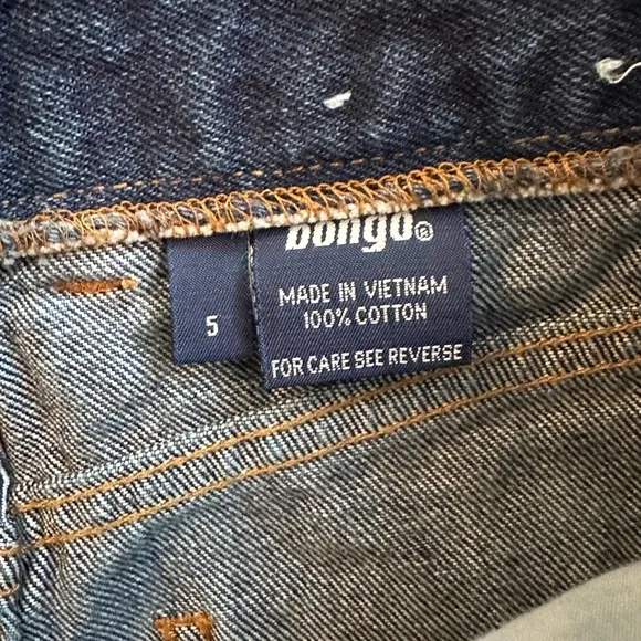 Vintage Bongo Mom Jeans - High Rise, Straight Leg, Size 5