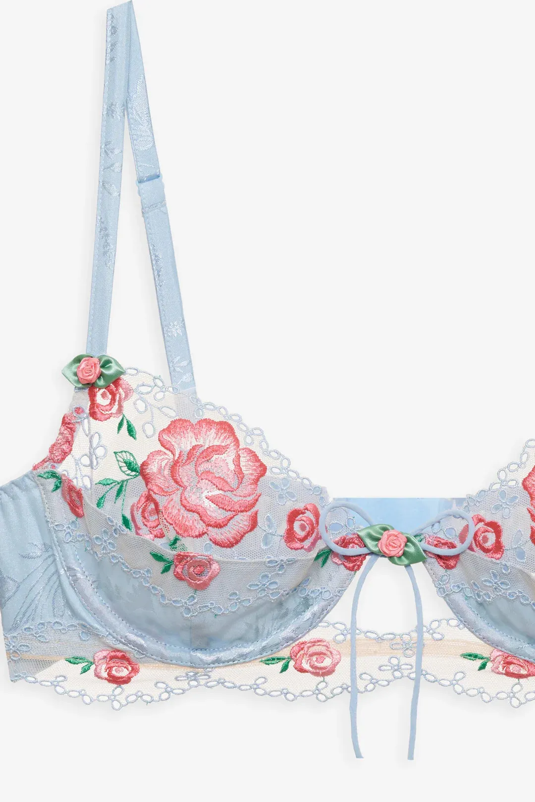Vintage Rose Eyelet Bra
