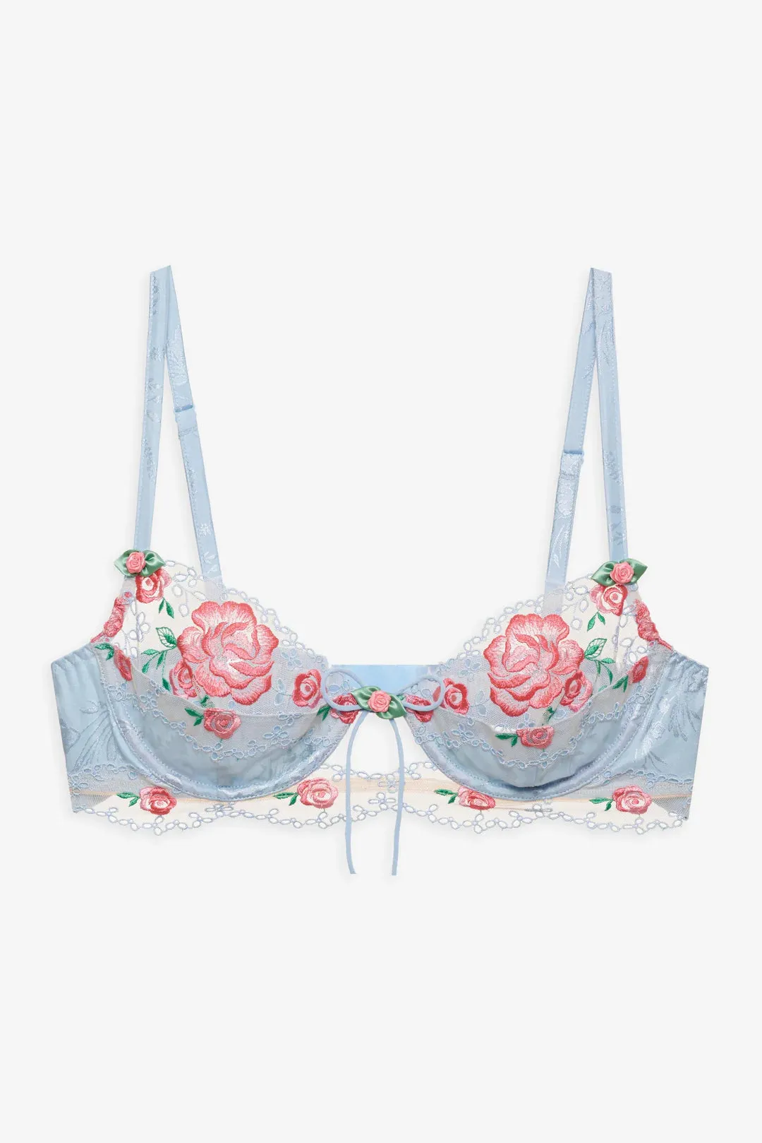 Vintage Rose Eyelet Bra