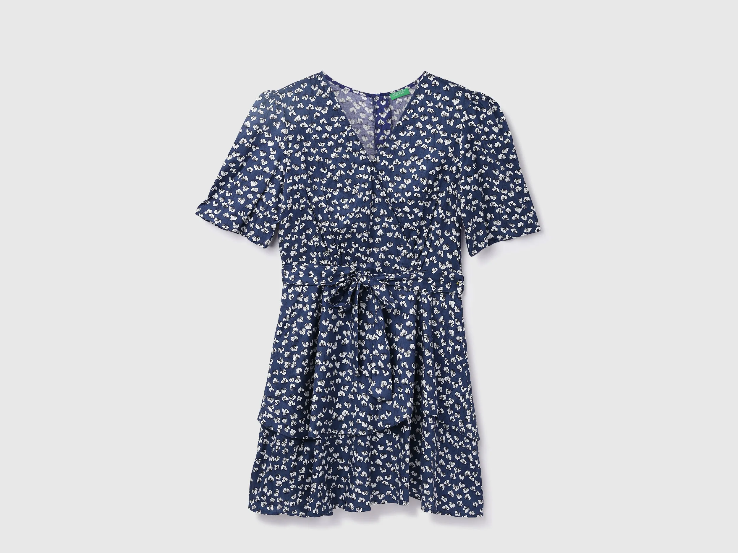 Viscose Printed V-Neck Women Dresses