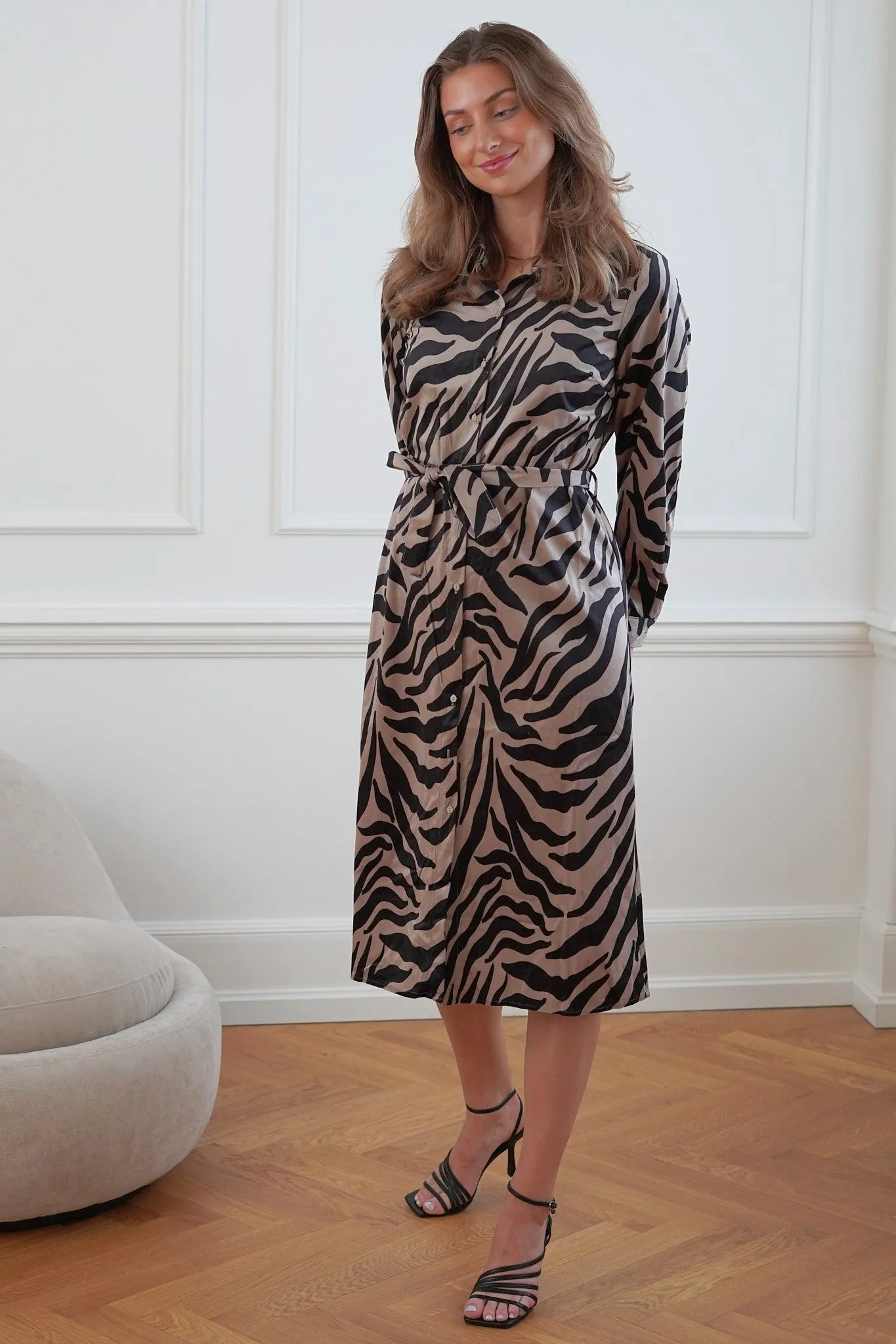 VMIda Kjole - Zebra