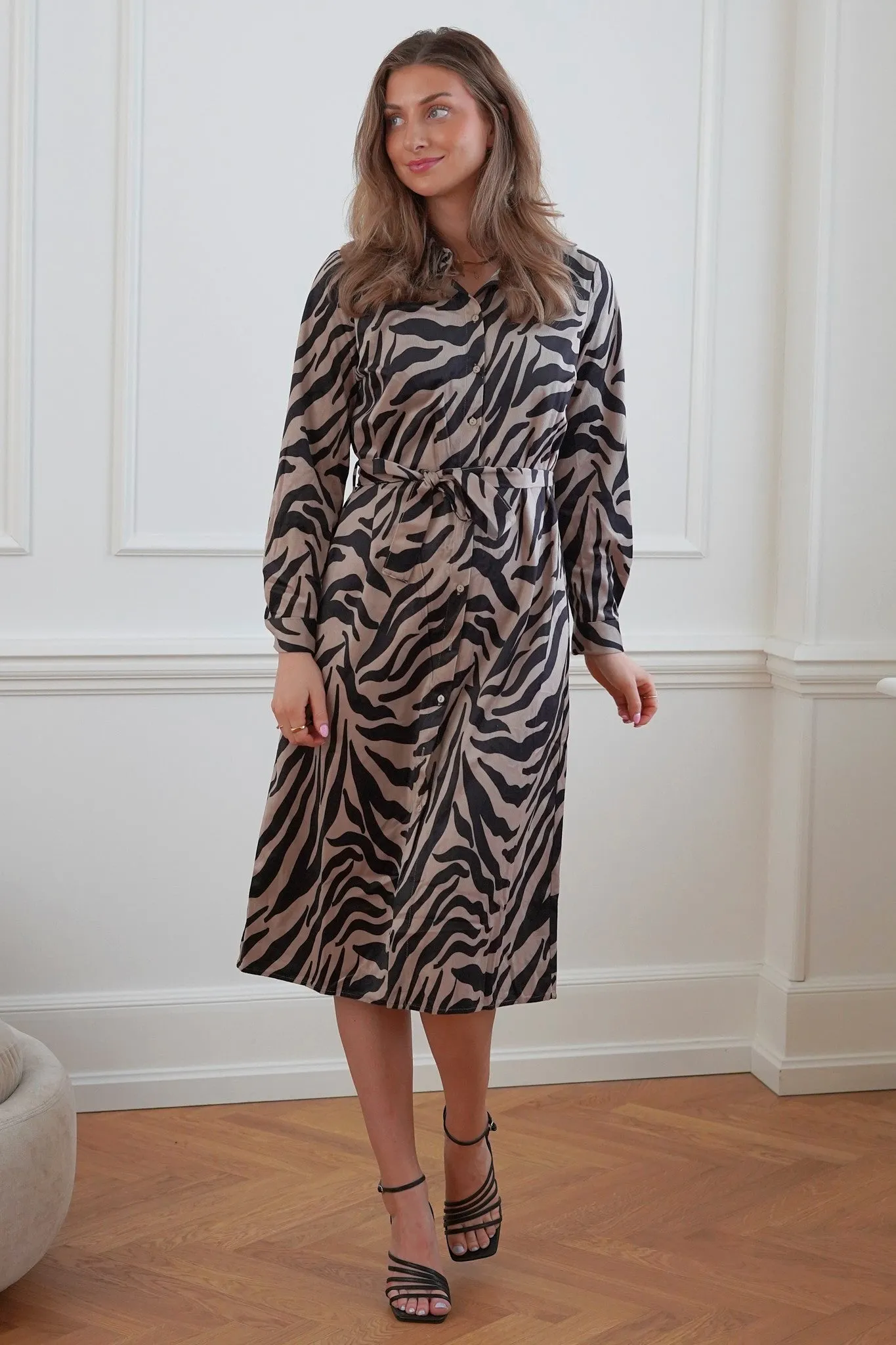 VMIda Kjole - Zebra