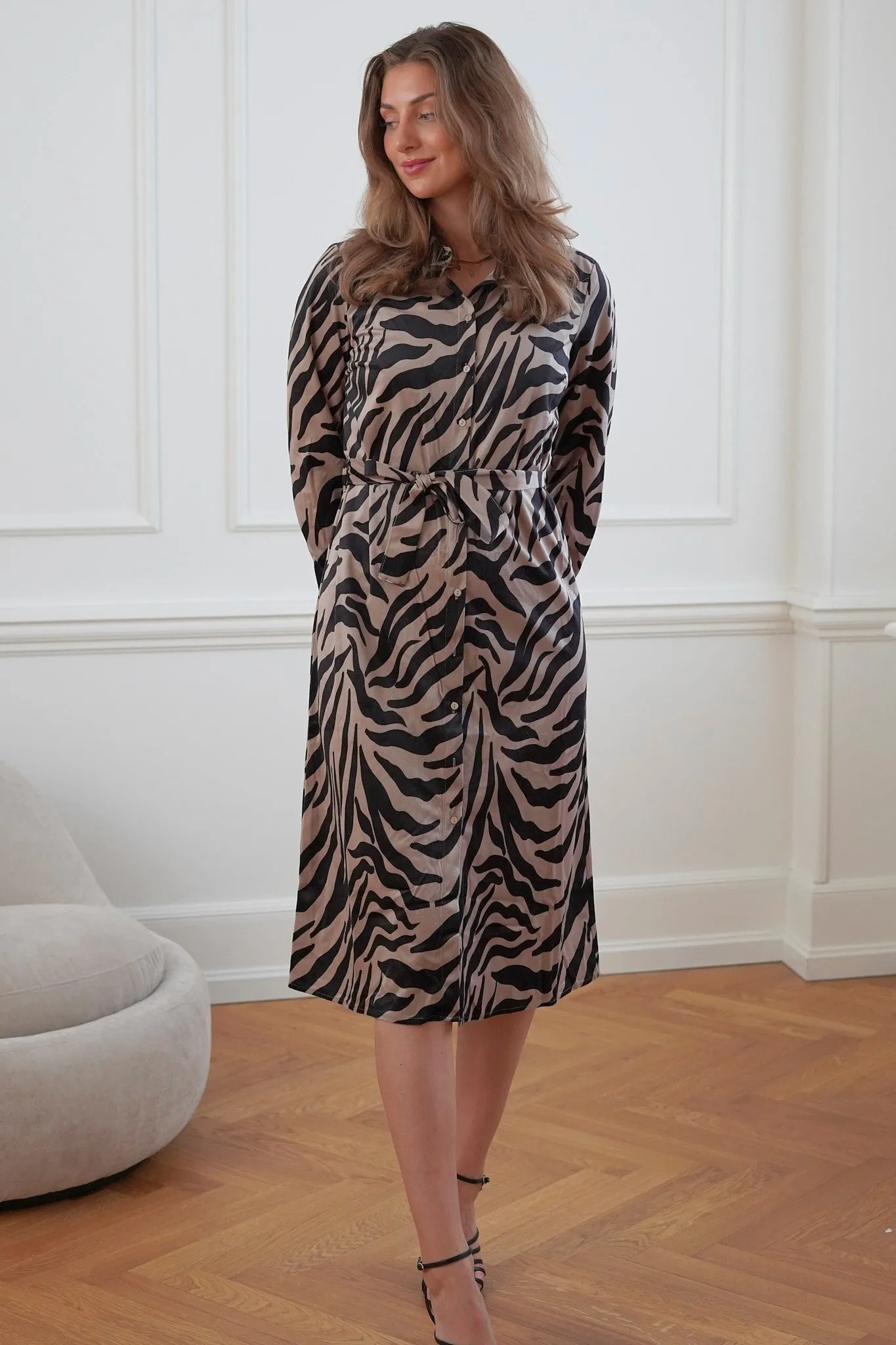 VMIda Kjole - Zebra